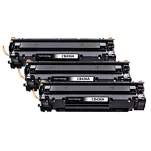 3-PAK Multibox Toner do HP CB436A 36A P1505 M1120 Zamiennik - 2