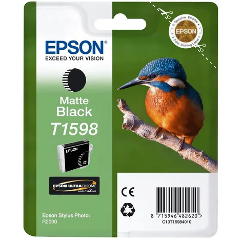 Epson tusz T1598 C13T15984010 oryginalny matte black