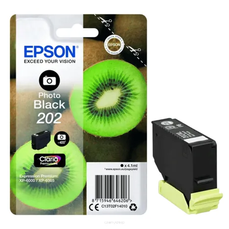 Epson tusz 202 T02F1 C13T02F14010 oryginalny photo black