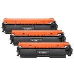 3-PAK Multibox Toner do HP CF217H 17H M102 M130 Zamiennik - 2