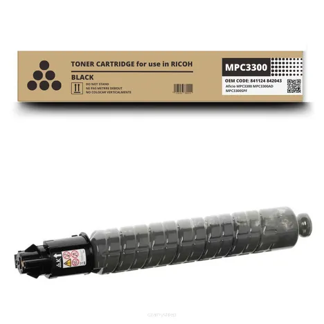 Toner do Ricoh MPC3300 841124 842043 Black Zamiennik