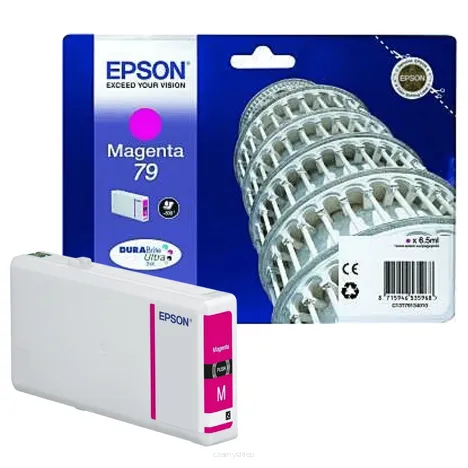 Epson tusz 79L T7913 C13T79134010 oryginalny magenta