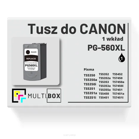 Tusz do CANON PG-560XL black zamiennik Multibox