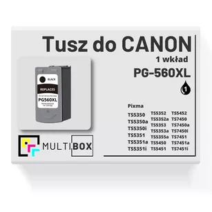 Tusz do CANON PG560XL black zamiennik Multibox