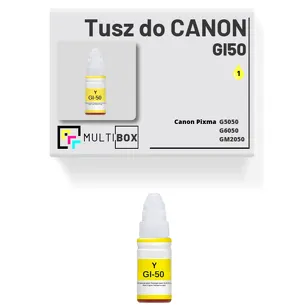 Tusz do CANON GI50Y yellow zamiennik Multibox