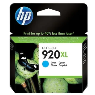 HP 920XL tusz CD972AE oryginalny cyan