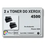 2-PAK Multibox Toner do XEROX 4500 113R00657 18K zamiennik - 2