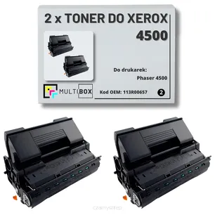 2-pak Toner do XEROX 4500 113R00657 18K Multibox zamiennik