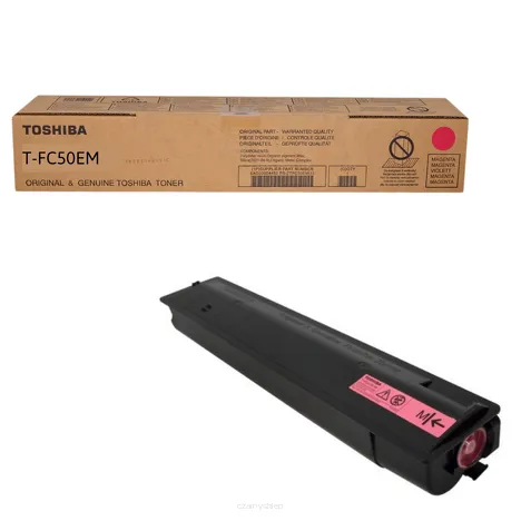 TOSHIBA toner T-FC50EM czerwony oryginalny 6AJ00000112 6AJ00000226 33600 stron.