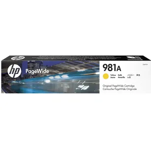 HP 981A tusz J3M70A oryginalny yellow