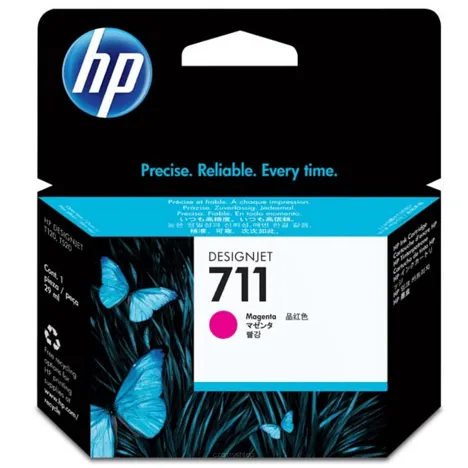 HP 711 tusz CZ131A oryginalny magenta