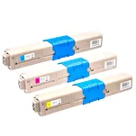 3-PAK Multibox Toner do OKI C310 MC362 MC562 cyan/magenta/yellow zamiennik - 3
