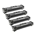 4-PAK Multibox Toner do HP 125A CMYK CB540A CB541A CB542A CB543A zamiennik - 3