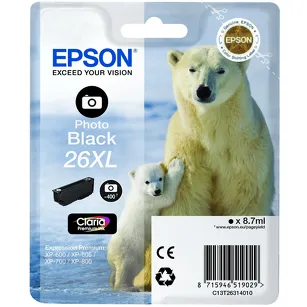 Epson tusz 26XL T2631 C13T26314012 oryginalny photo black