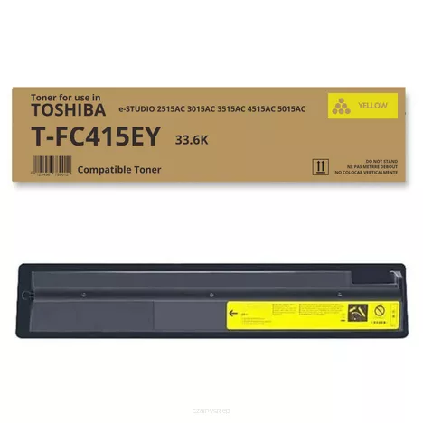 Toner do TOSHIBA T-FC415EY Yellow e-STUDIO 2515AC 3015AC 3515AC 4515AC 5015AC 33.6K zamiennik