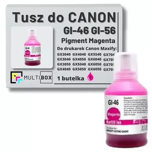 Tusz do CANON GI46M GI56M magenta zamiennik Multibox