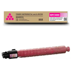 Toner do Ricoh MPC5000 841458 841454 Magenta Zamiennik