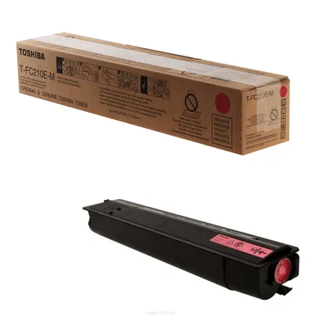 TOSHIBA toner T-FC210EM czerwony oryginalny 6AJ00000165 33600 stron.