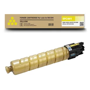 Toner do Ricoh SPC441 821075 821095 Yellow Zamiennik