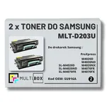 2-PAK Multibox Toner do SAMSUNG M4020 MLTD203U SU916A 15K Zamiennik - 2