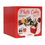 Canon oryginalny Tusz PG560 + CL561 Photo Cube 3713C007 black + color + papier PP201 - 3