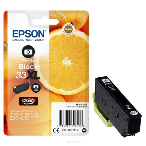 Epson tusz 33XL T3361 C13T33614012 oryginalny photo black