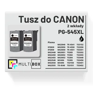 Tusz do CANON PG-545XL 2-pak black zamiennik Multibox