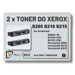 2-PAK Multibox Toner do XEROX B205 B210 B215 106R04348 3K zamiennik - 2