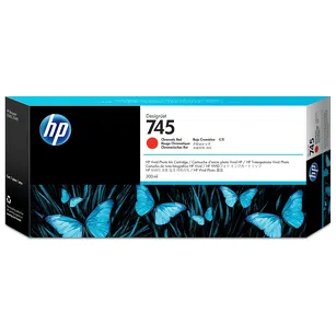 HP 745 tusz F9K06A oryginalny chromatic red