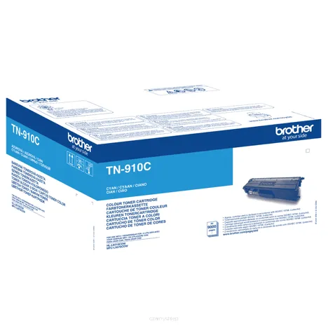 Brother toner TN-910C oryginalny cyan