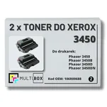 2-PAK Multibox Toner do XEROX 3450 106R00688 10K zamiennik - 2