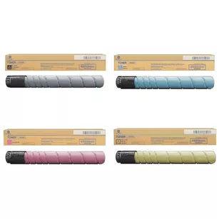 4 X KONICA MINOLTA Toner TN227 Bizhub C257i oryginalny 24000 stron