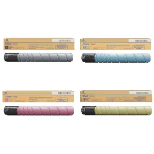4 X KONICA MINOLTA Toner TN227 Bizhub C257i oryginalny 24000 stron
