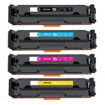 4-PAK Multibox Toner do HP 216A CMYK W2410A W2411A W2412A W2413A zamiennik BEZ CHIPA - 3