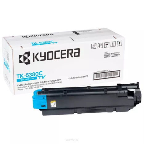 KYOCERA toner TK5380C 1T02Z0CNL0 oryginalny cyan 10000 stron