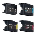 BROTHER tusz LC1280XLVALBP oryginalny 4-pak CMYK 2400 + 3x1200 stron - 2