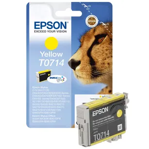 Epson tusz T0714 C13T07144012 oryginalny yellow