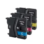 EOL BROTHER tusz LC985RBWBP oryginalny 3-pak CMY 3x260 stron. - 2