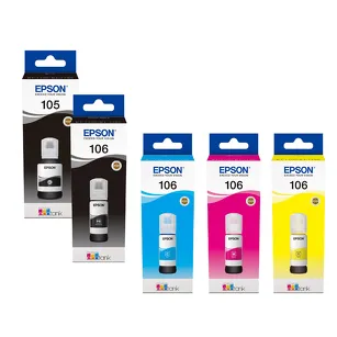 Epson tusz 105 + 106 T00Q T00R 5-pak oryginalny cyan / magenta / yellow / black / photo black