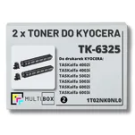 2-PAK Multibox Toner do KYOCERA TK6325 1T02NK0NL0 TASKALFA 4002 4003 5002 5003 6002 6003 2x35.0K zamiennik - 2