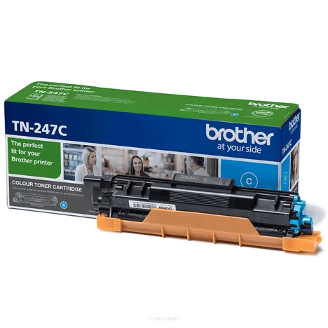 Brother toner TN-247C oryginalny cyan