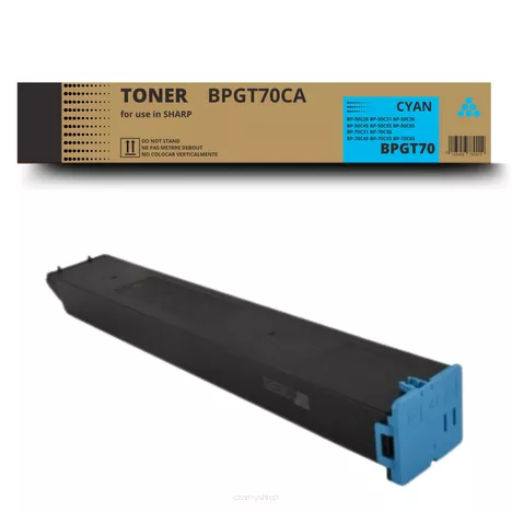 Toner do SHARP BPGT70CA CYAN 24.0K  zamiennik