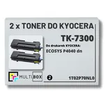 2-PAK Multibox Toner do KYOCERA TK7300 1T02P70NL0 ECOSYS P4040 2x15.0K zamiennik - 2