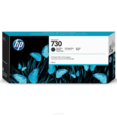 HP 730 tusz P2V71A oryginalny matte black