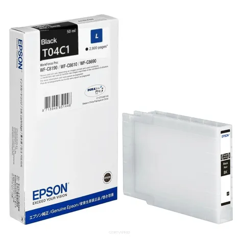 Epson tusz T04C1 C13T04C140 oryginalny black