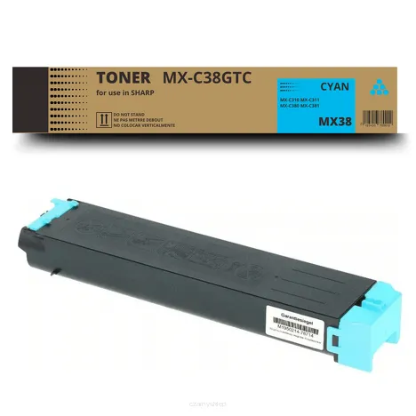 Toner do Sharp MX-C38GTC MXC310 MXC31 MXC380 MXC381 Cyan zamiennik