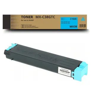 Toner do Sharp MXC38GTC MXC310 MXC31 MXC380 MXC381 Cyan zamiennik
