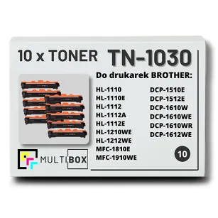 Toner do BROTHER TN-1030 10-pak Multibox zamiennik