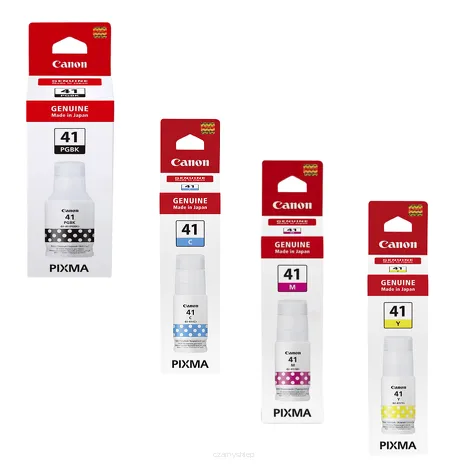 Canon Tusz GI41 oryginalny black / cyan / magenta / yellow 4-pak