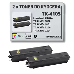 2-pak Toner do KYOCERA TK4105 1T02NG0NL0 TASKALFA 1800 1801 2200 2201 2x15.0K Multibox zamiennik